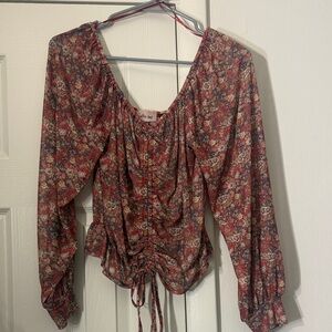 Floral Long Sleeve Blouse